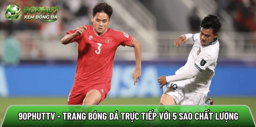 90phuttv.bid – Trang bóng đá trực tiếp với 5 sao chất lượng